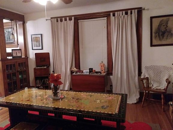large dining room with beautiful view of Assumption Church