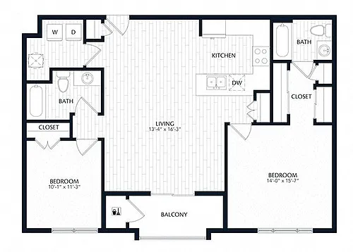 Floor plan Chesapeake