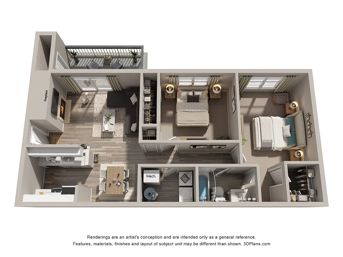 Floor plan Belmont