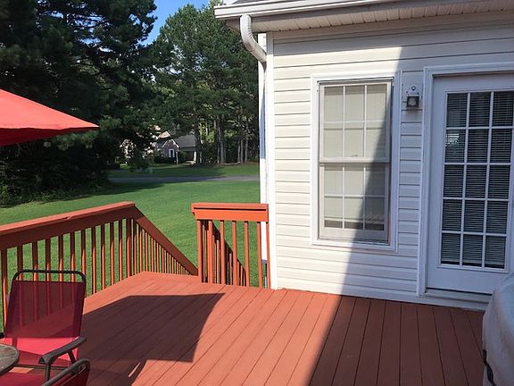 Another view of back porch