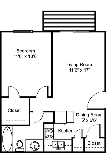 Floor plan A - The Cafe