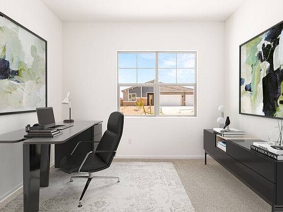 Office - Virtually Staged