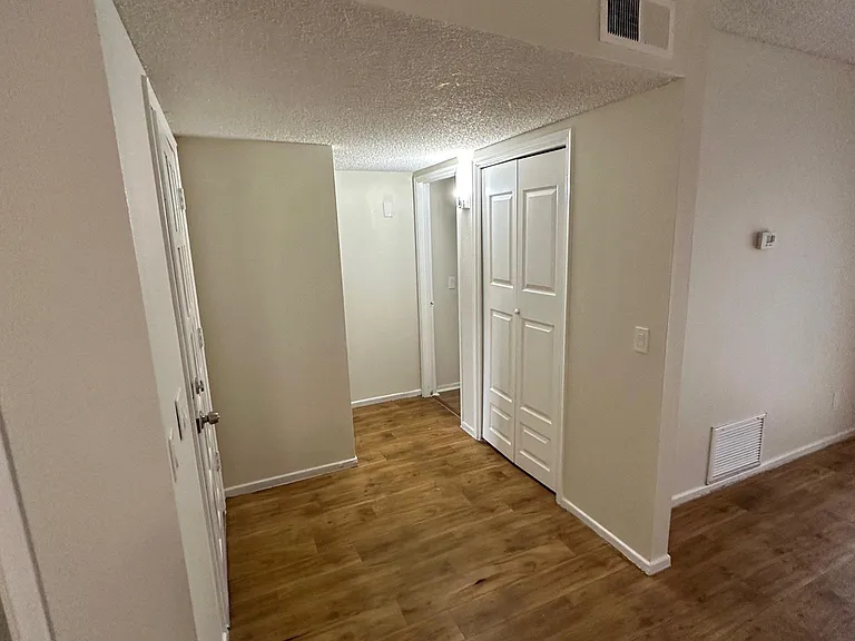 Dining to the entry and hallway