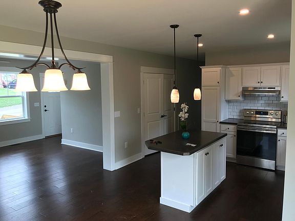 Dining space and spacious kitchen
