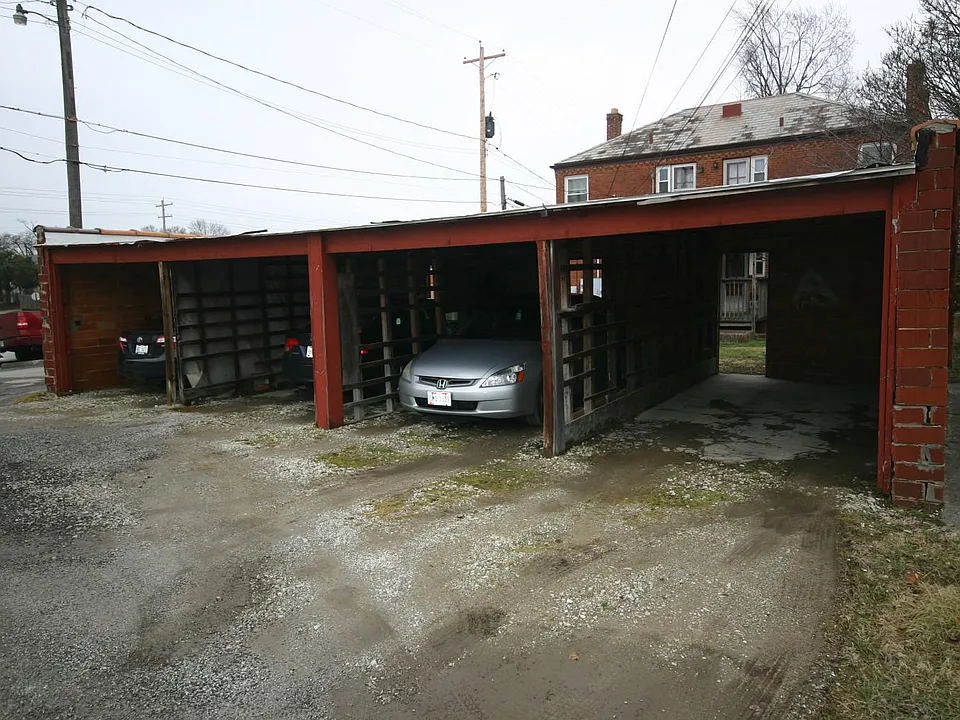 Garage - Subject Space is Second from Left