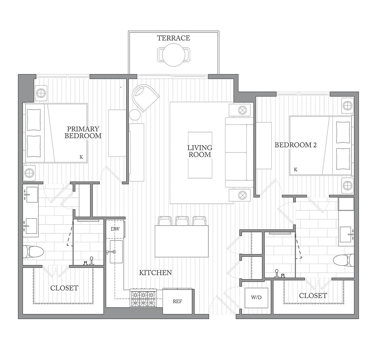 Floor plan 2T