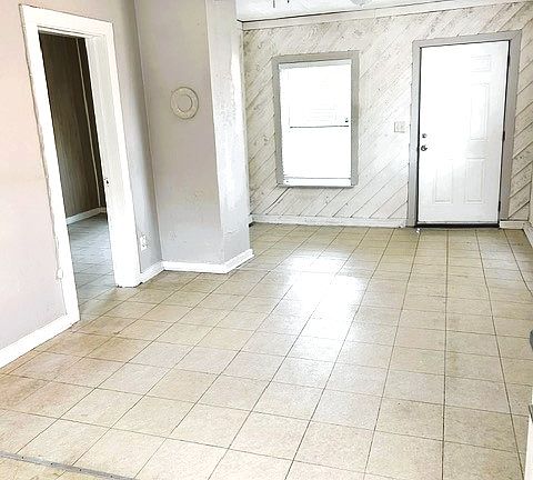 View from kitchen to front door