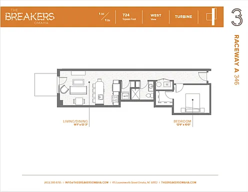 Floor plan Raceway Floor Plan