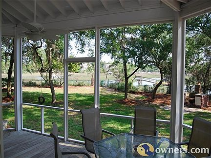 View from back porch.