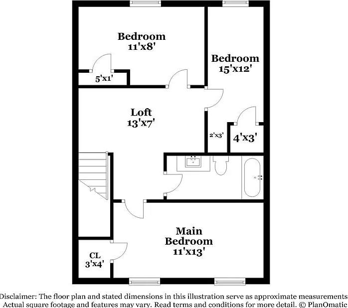 3 bed, 1.5 bath, 1200 sqft, $1,860 — Photo 3
