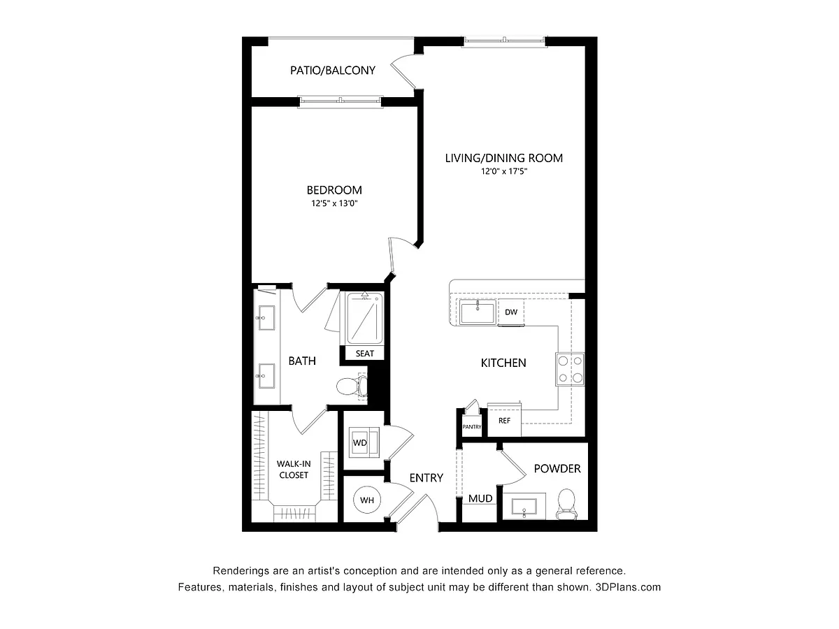 Floor plan A3A