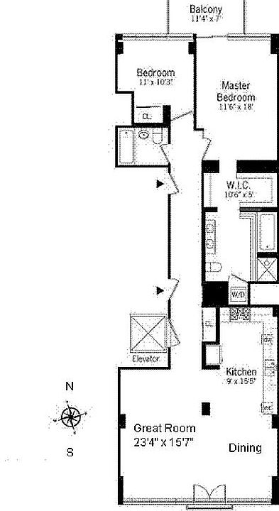 1st image of 519 W 23rd St #5THFLOOR