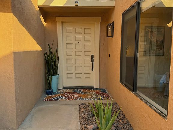 Private, gated front entry