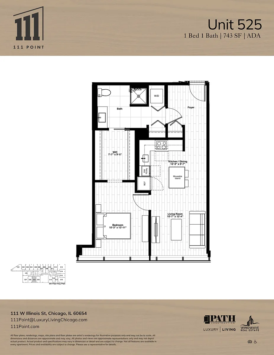 Floor plan 525
