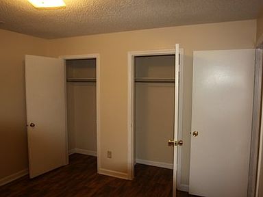 Dual Closets in master bedroom (typical)