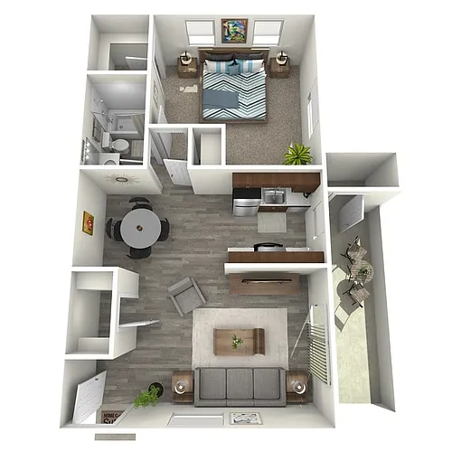 Floor plan A1 Bronze