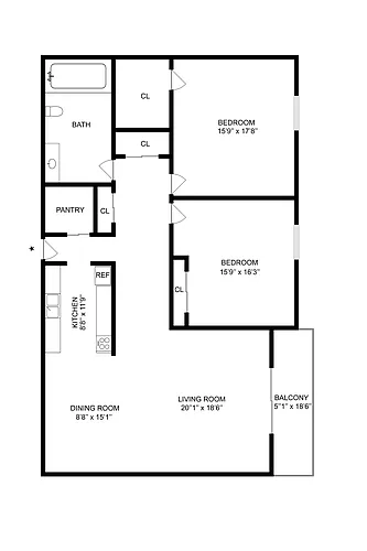 Floor plan B1