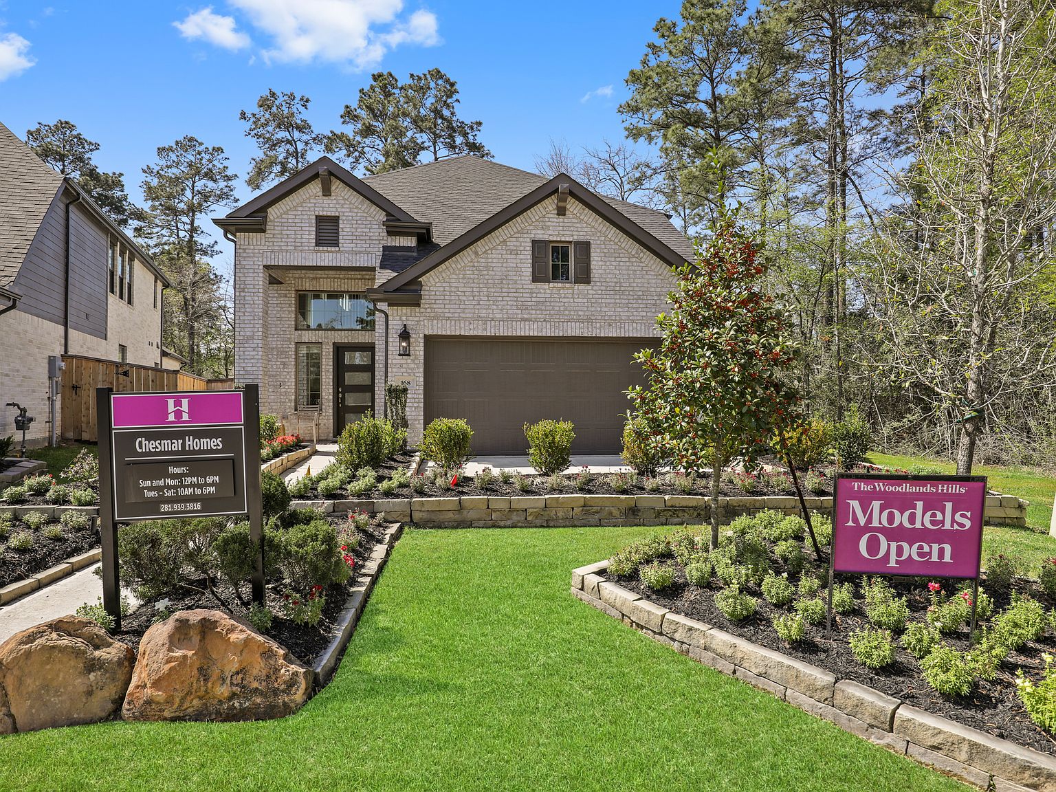 The Woodlands Hills by Chesmar Homes Houston in Willis TX Zillow