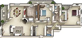 2 bedroom 2 bath - 1514 square feet 2 bedroom 2 bath - 1514 square feet