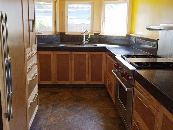 subzero refrig & Wolfe stove