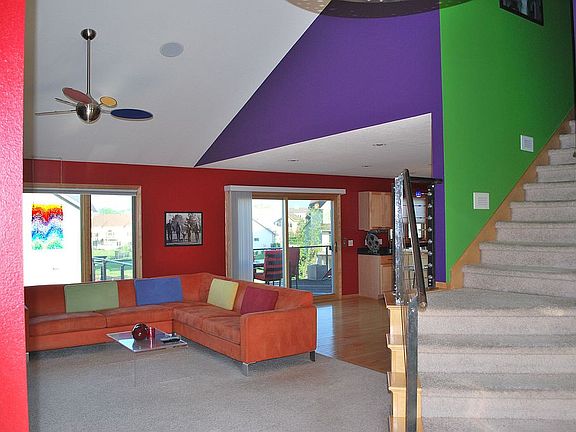 Family Room and Front Stair