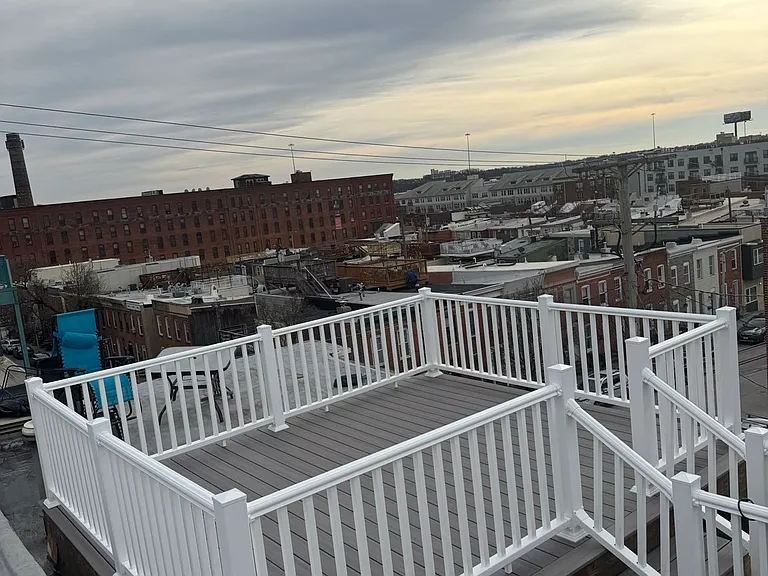 New deck