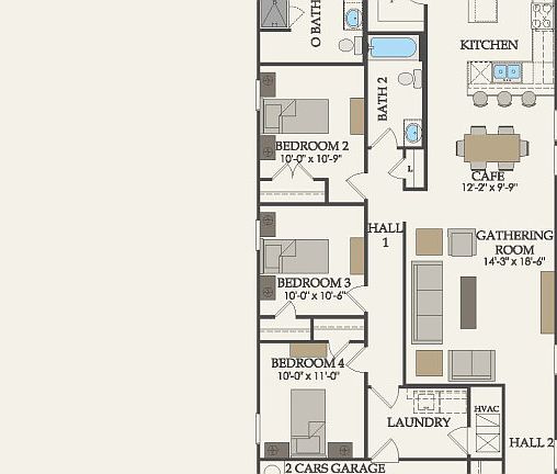 First Floor 4 br 2 ba