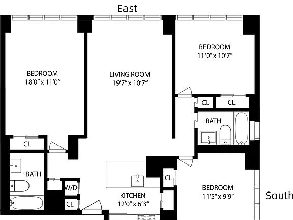 2nd image of 301 W 53rd St APT 21K