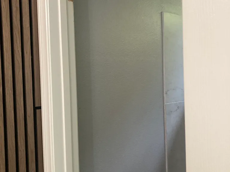 Shower door view