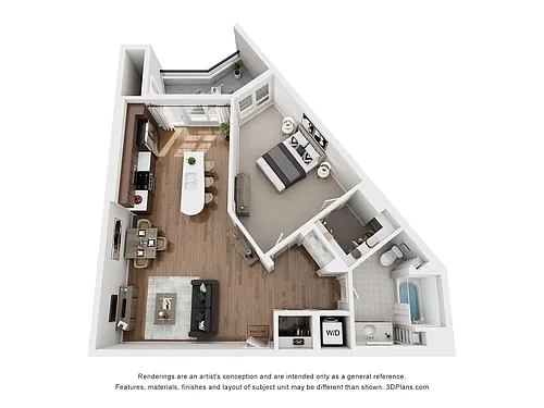 Floor plan 1x1A3