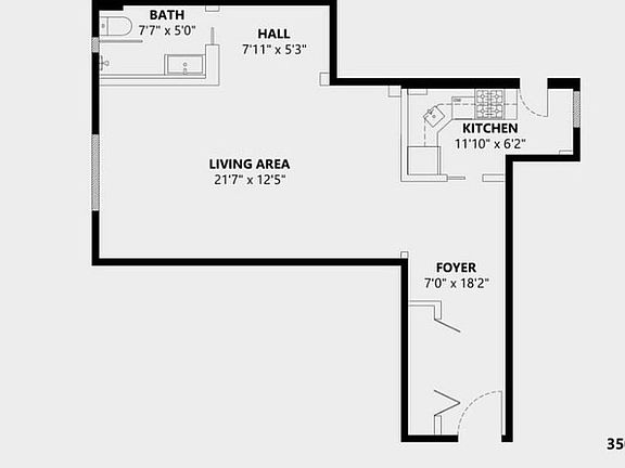 2nd image of 350 E 54th St APT 5F