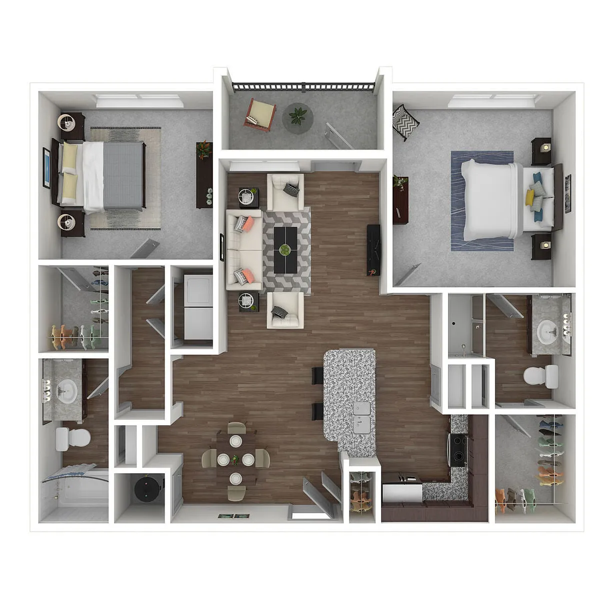 Floor plan B1