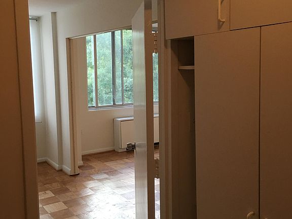 From the walk-through closet, into b/r and living room.