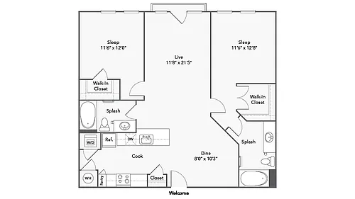 Floor plan Chelsea