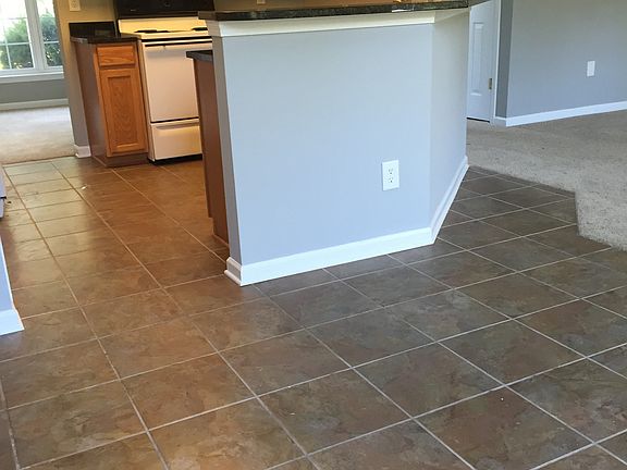 Tile in kitchen