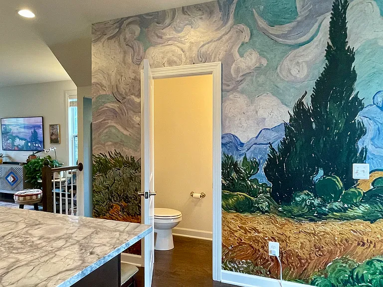 1/2 bath
