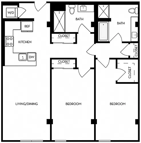 Floor plan B2