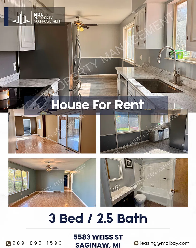 3-Bedroom House in Saginaw — Photo 1