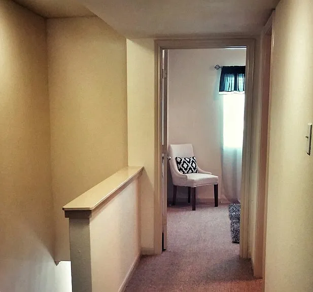 Hallway of a 2 bedroom apartment