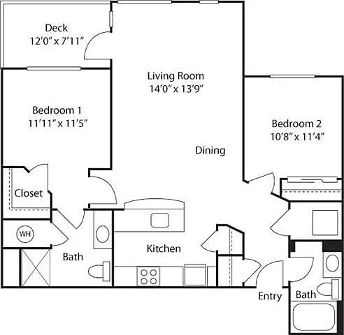 Floor plan B2
