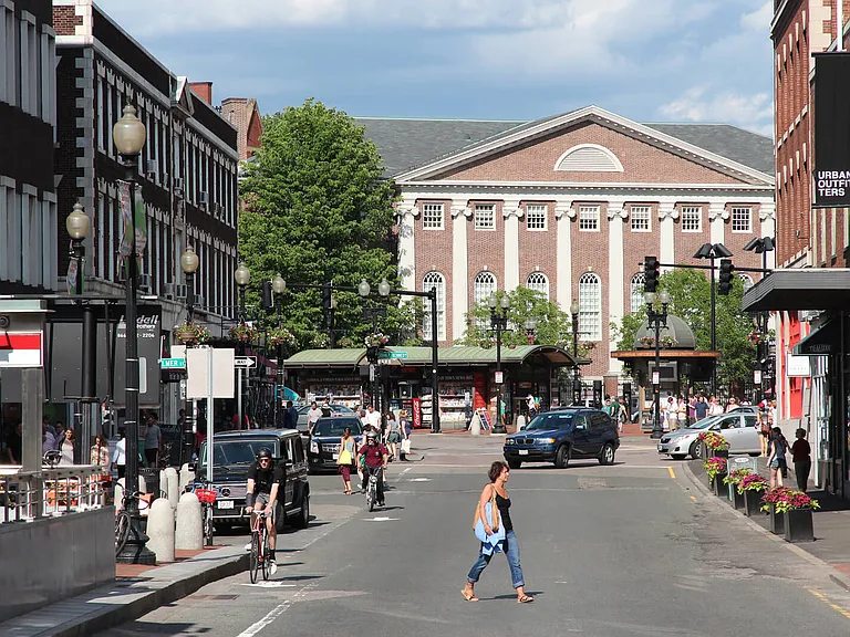 Harvard Square is easily accessible from our community