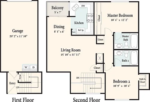 Floor plan The Birch