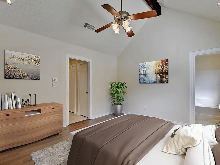 Master Bedroom - virtual staged