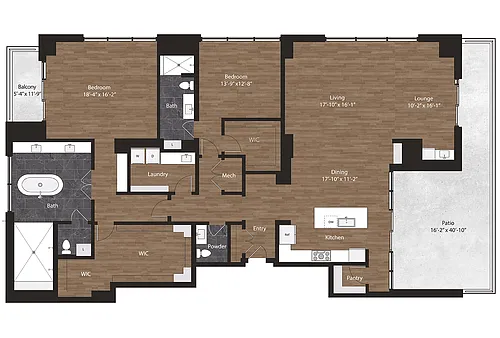 Floor plan PH5