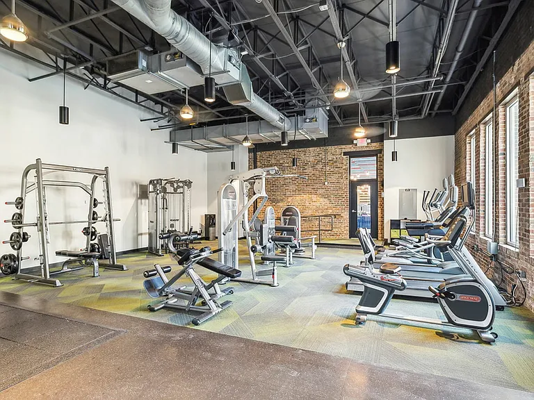 Fitness Center at The Melrose Apts in Nashville