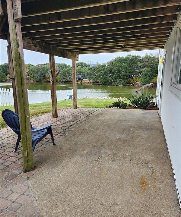 Extensive Patio Space with views of Lake
