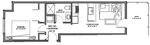 Floor plan 401