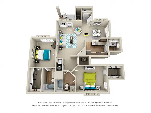 Floor plan The Cason