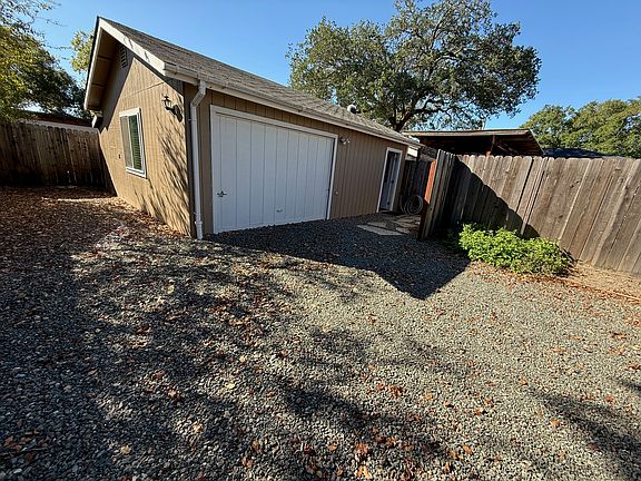 Front and fenced yard