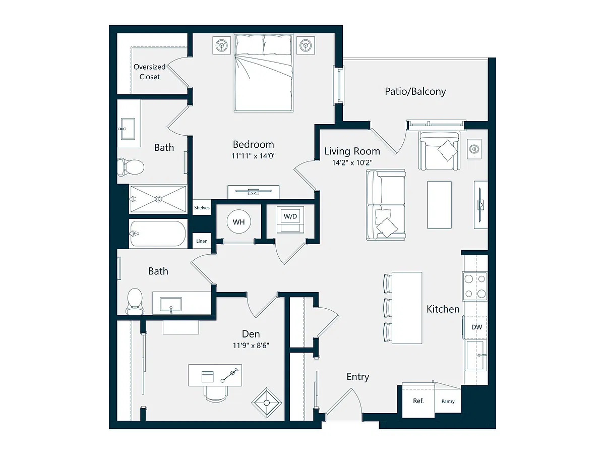 Floor plan C1